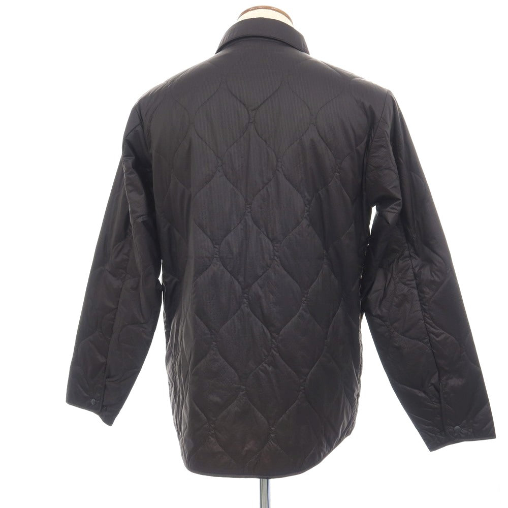 【中古】アスペジ ASPESI ナイロン キルティング 中綿ブルゾン ブラック【サイズM】【 状態ランクA 】【 メンズ 】