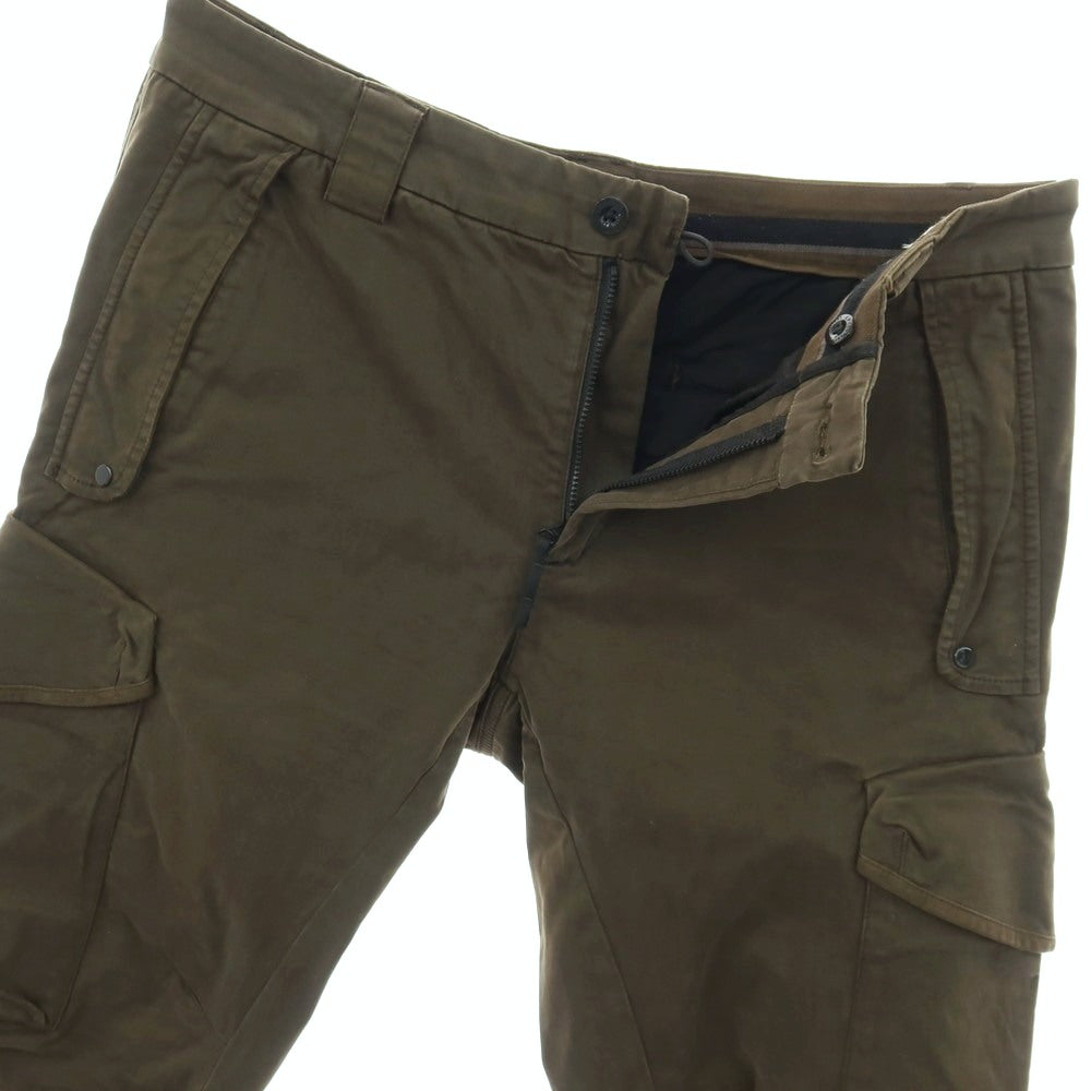 【中古】シーピーカンパニー C.P.Company ストレッチ コットン カーゴパンツ オリーブ【サイズ50】【 状態ランクC 】【 メンズ 】