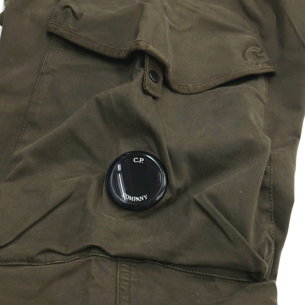 【中古】シーピーカンパニー C.P.Company ストレッチ コットン カーゴパンツ オリーブ【サイズ50】【 状態ランクC 】【 メンズ 】