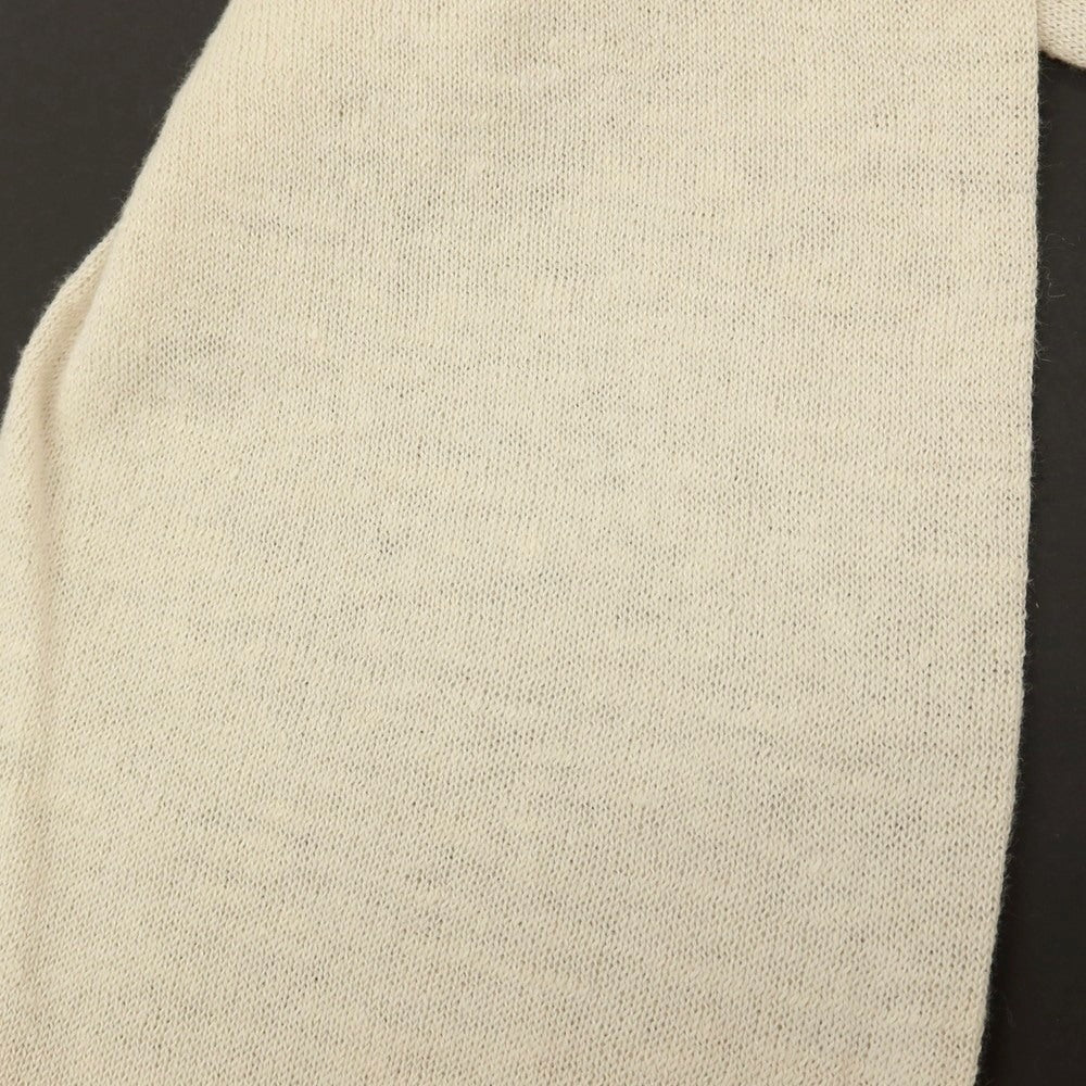 【中古】セッテフィーリ カシミア Settefili Cashmere ハイゲージ リネンコットン ショールカラー ニット カーディガン ライトベージュ【サイズ50/M】【 状態ランクB 】【 メンズ 】