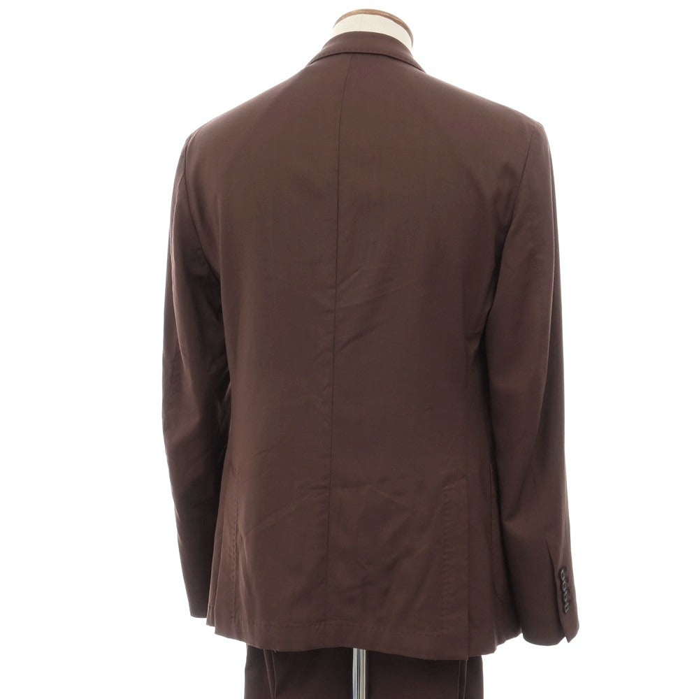 【新品】ドルモア DRUMOHR ウール 6B ダブルスーツ ブラウン【サイズ48】【 状態ランクN 】【 メンズ 】