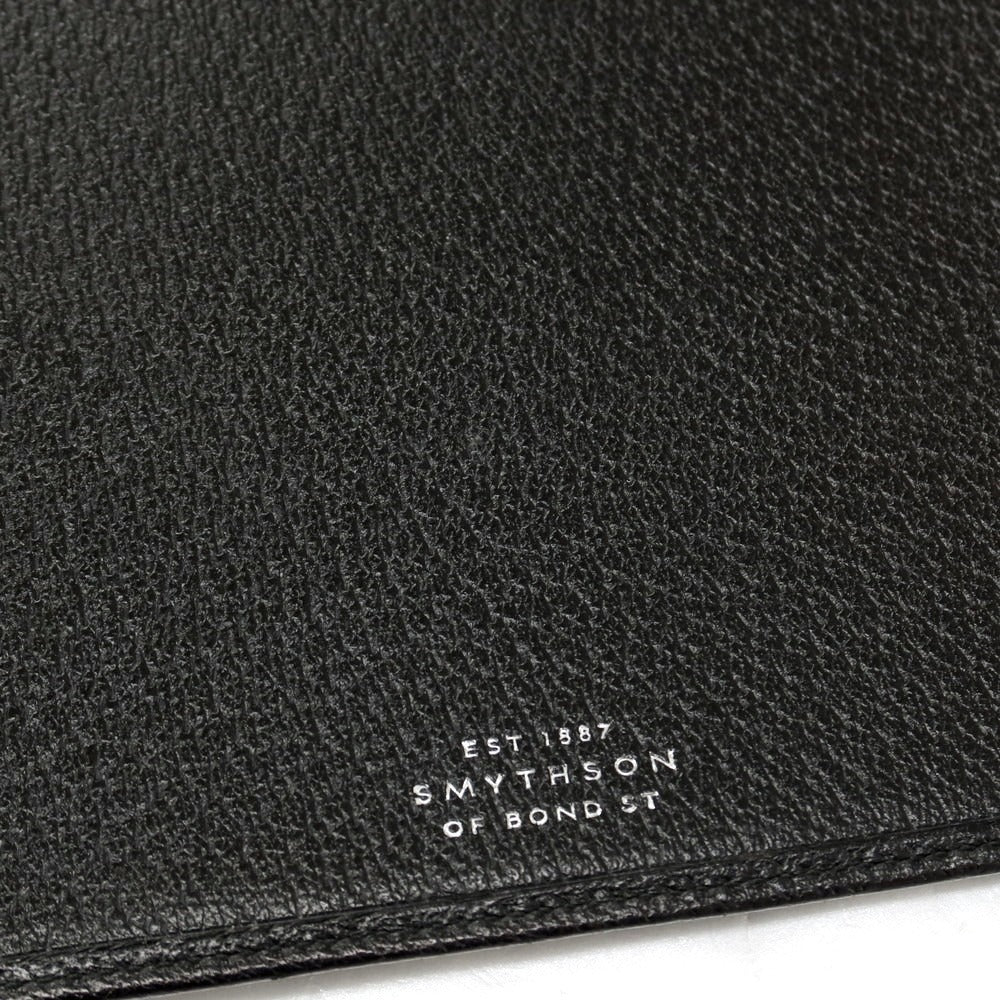 【中古】スマイソン SMYTHSON レザー ノートホルダー ブラック【 状態ランクC 】【 メンズ 】