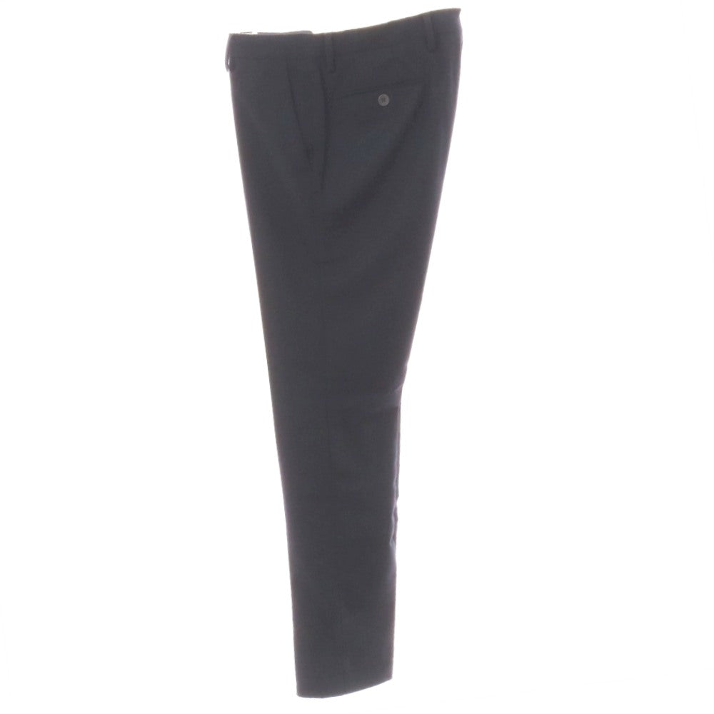 【中古】ビーセッテチェント B SETTECENTO ポリエステルウールレーヨンポリウレタン ドレススラックスパンツ ネイビー【サイズ35】【 状態ランクC 】【 メンズ 】
