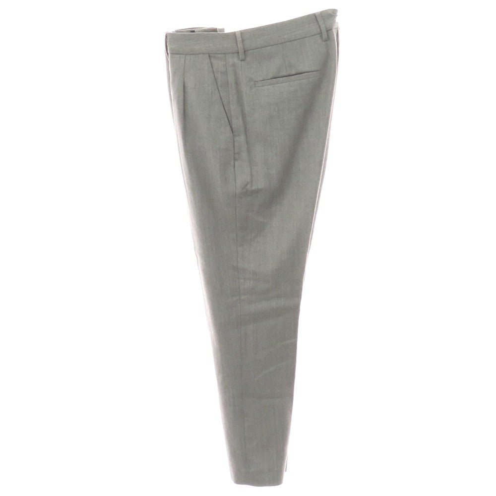 【中古】ペンス PENCE ウール ドレススラックスパンツ ライトグレー【サイズ50】【 状態ランクB 】【 メンズ 】