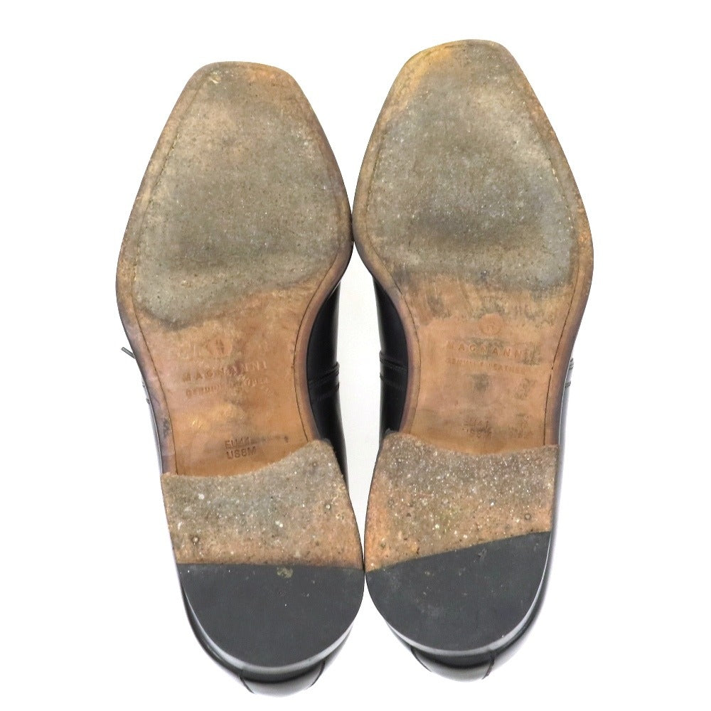 【中古】マグナーニ MAGNANNI カーフ ブーツ ブラック【サイズ41】【 状態ランクB 】【 メンズ 】
