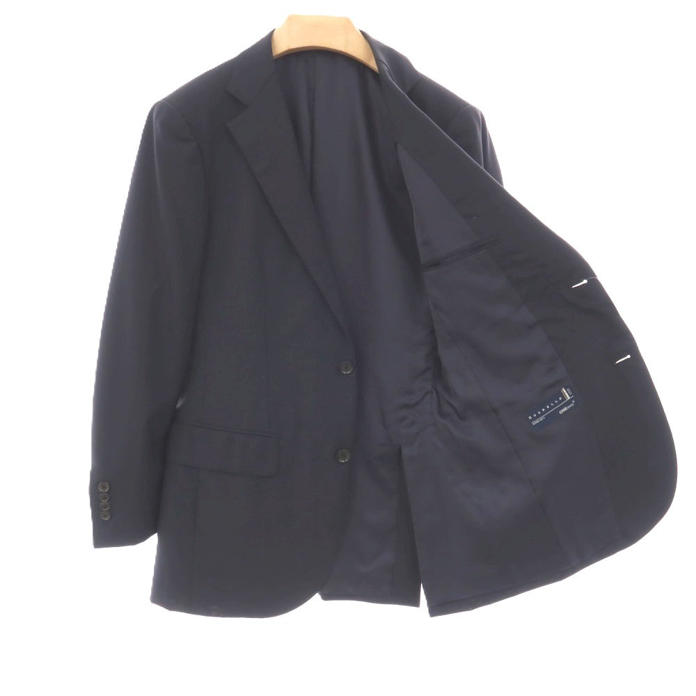 【中古】オンダータ Ondata SUPER130’S ウール 2つボタンスーツ ダークネイビー【サイズ44/79】【 状態ランクC 】【 メンズ 】