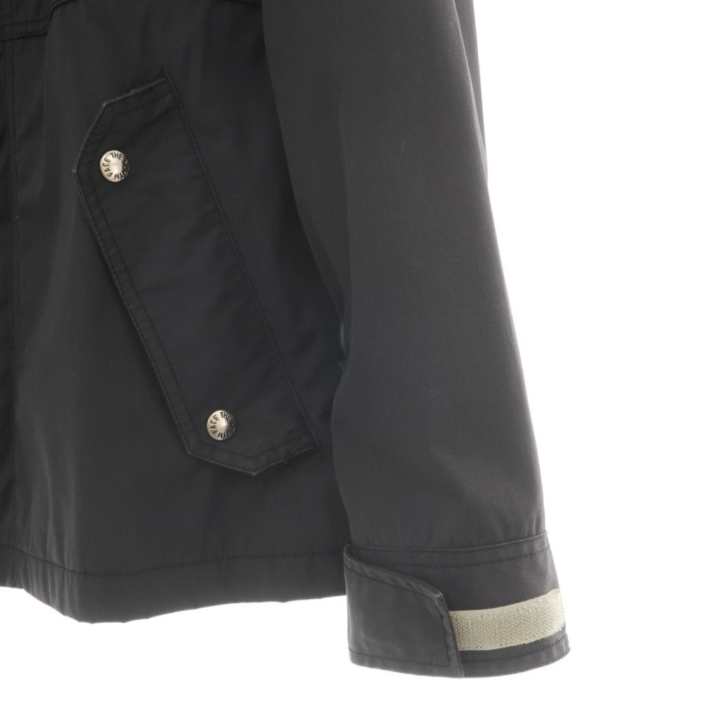 【中古】ザノースフェイスパープルレーベル THE NORTH FACE PURPLE LABEL ポリエステルコットン マウンテンパーカー ブラック【サイズXL】【 状態ランクC 】【 メンズ 】