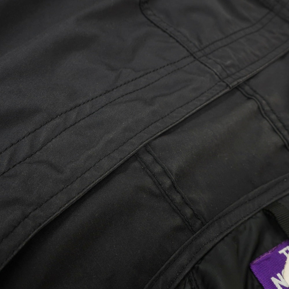 【中古】ザノースフェイスパープルレーベル THE NORTH FACE PURPLE LABEL ポリエステルコットン マウンテンパーカー ブラック【サイズXL】【 状態ランクC 】【 メンズ 】