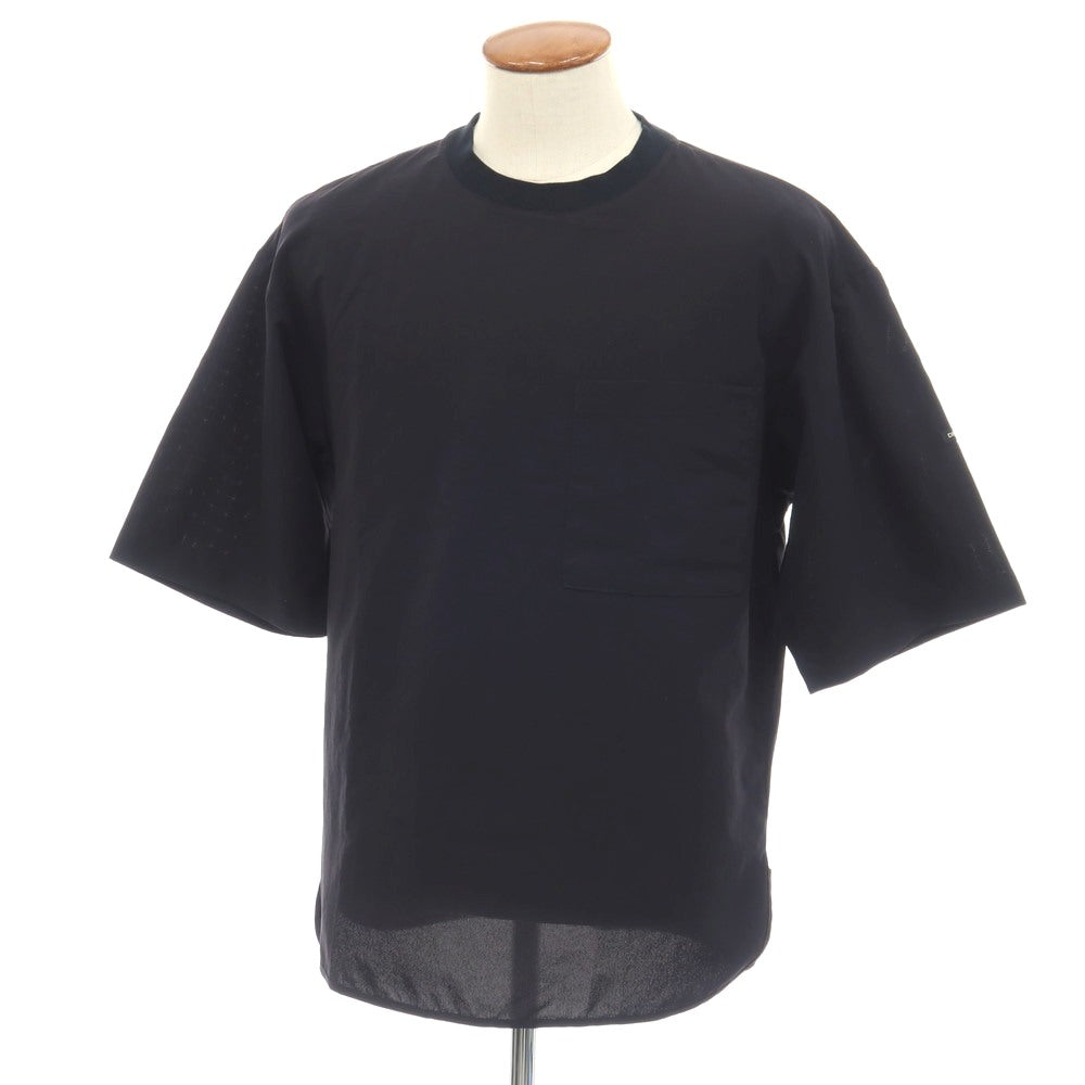 【中古】ドレステリア DRESSTERIOR ポリエステル クルーネック 半袖ポケットTシャツ ダークネイビー【サイズM】【 状態ランクB 】【 メンズ 】