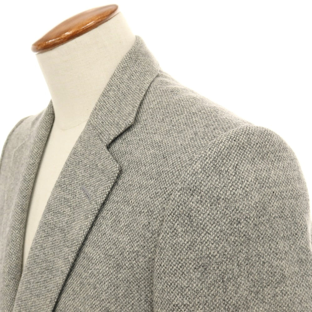 【中古】ポールスチュアート PAUL STUART ウールカシミヤ 2B テーラードジャケット グレー【サイズAB5】【 状態ランクB 】【 メンズ 】