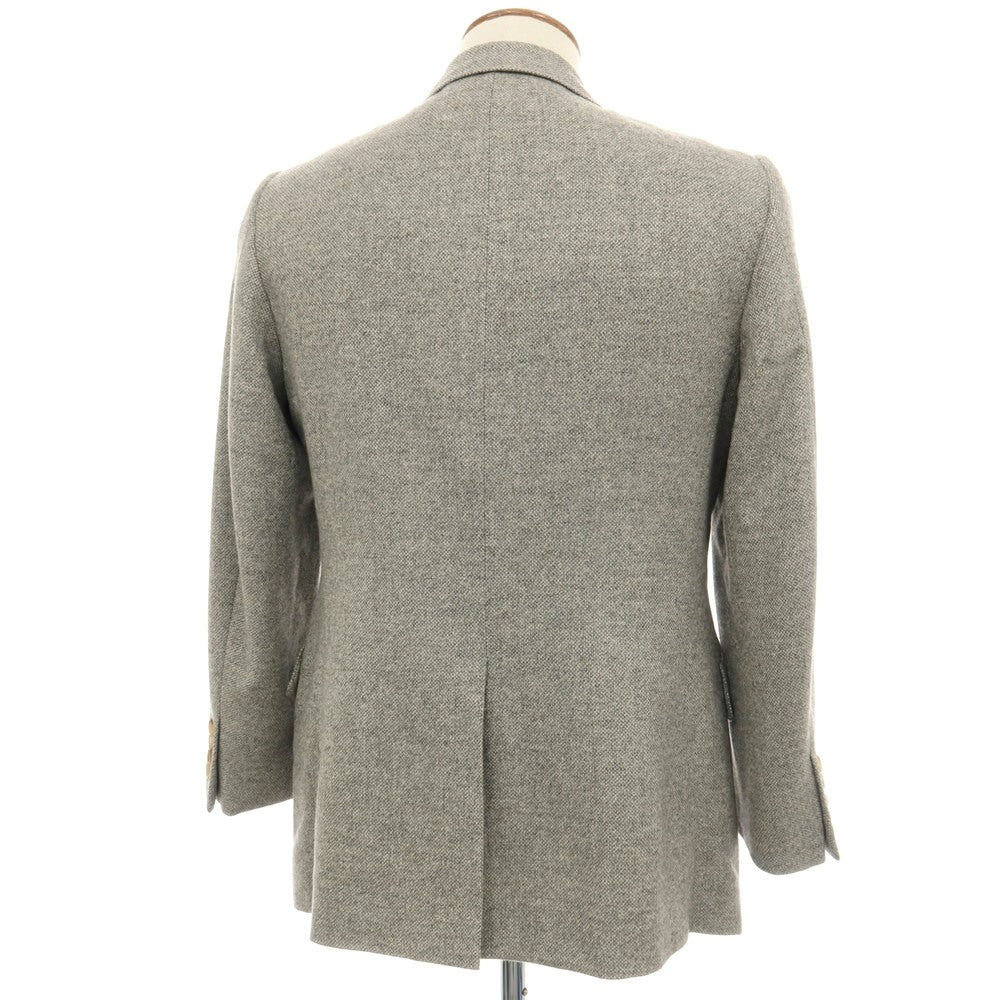 【中古】ポールスチュアート PAUL STUART ウールカシミヤ 2B テーラードジャケット グレー【サイズAB5】【 状態ランクB 】【 メンズ 】