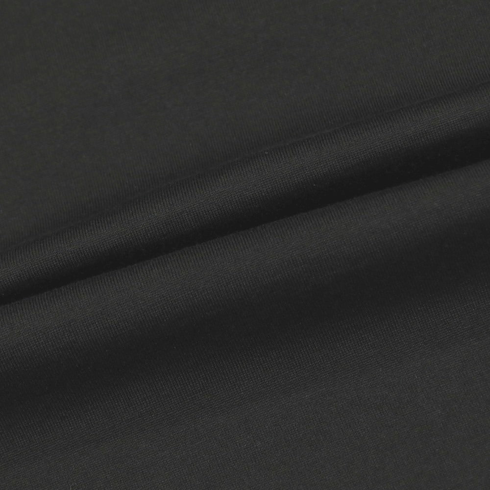 【中古】エイトン ATON コットン クルーネック ラウンドヘム 半袖Tシャツ ブラック系【サイズ2】【 状態ランクB 】【 メンズ 】