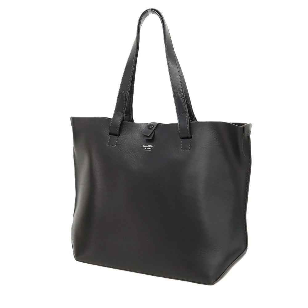 【中古】ダニエルアンドボブ Daniel & Bob CUOIO レザー トートバッグ ブラック【 状態ランクA 】【 メンズ 】
