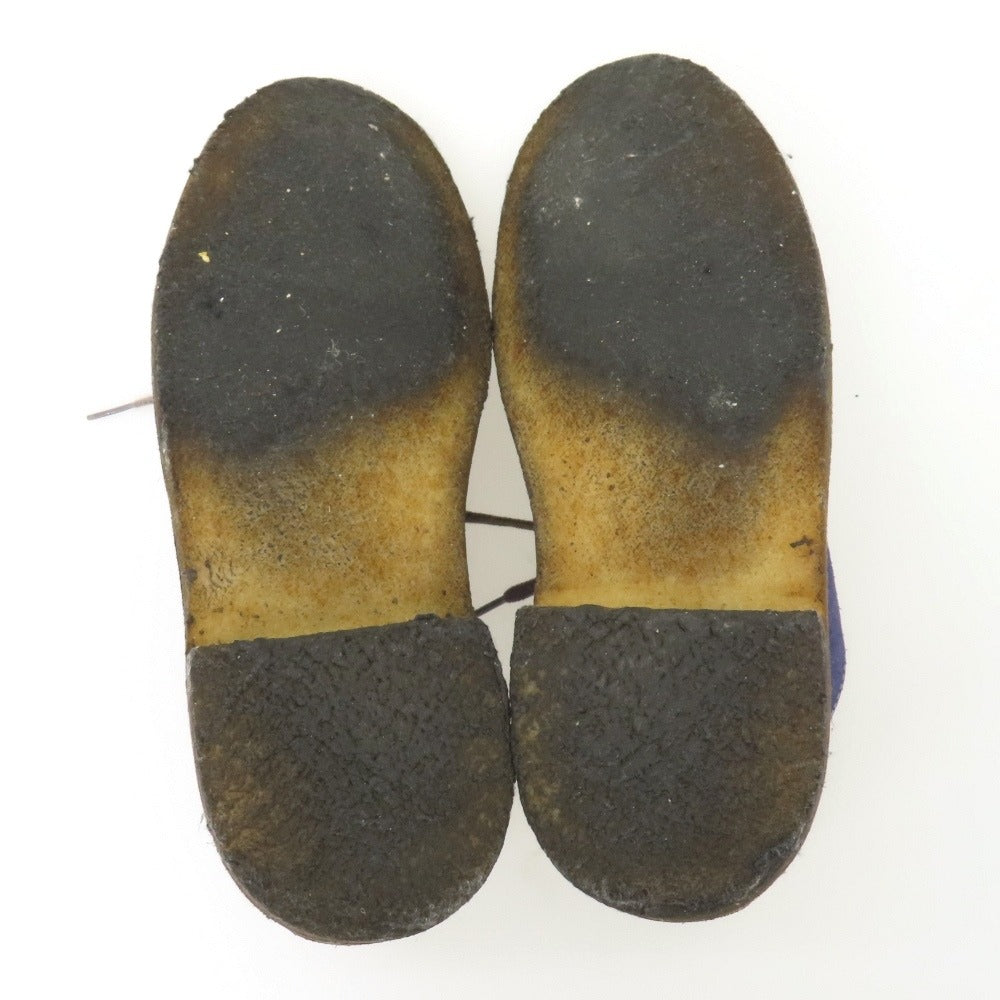 【中古】クラークス Clarks スエード ブーツ ネイビー【サイズUS7】【 状態ランクB 】【 メンズ 】