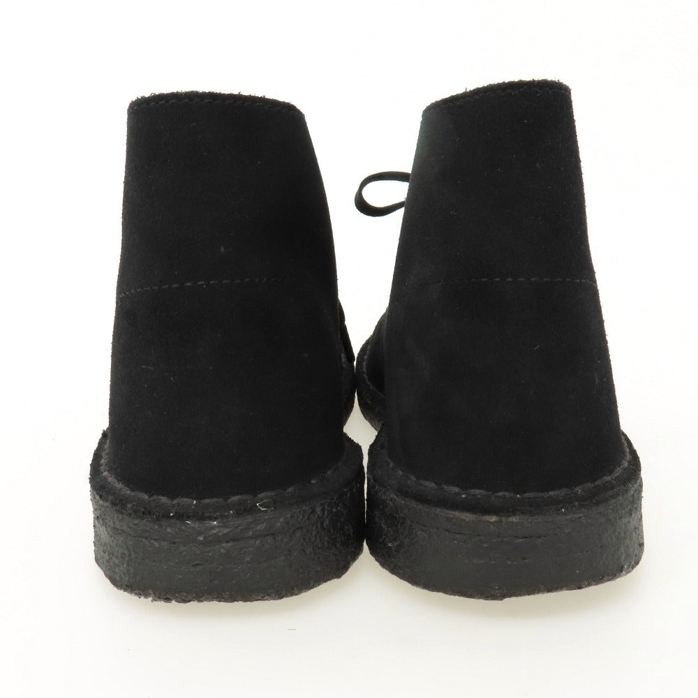 【中古】クラークス Clarks スエード ブーツ ブラック【サイズUS8】【 状態ランクB 】【 メンズ 】