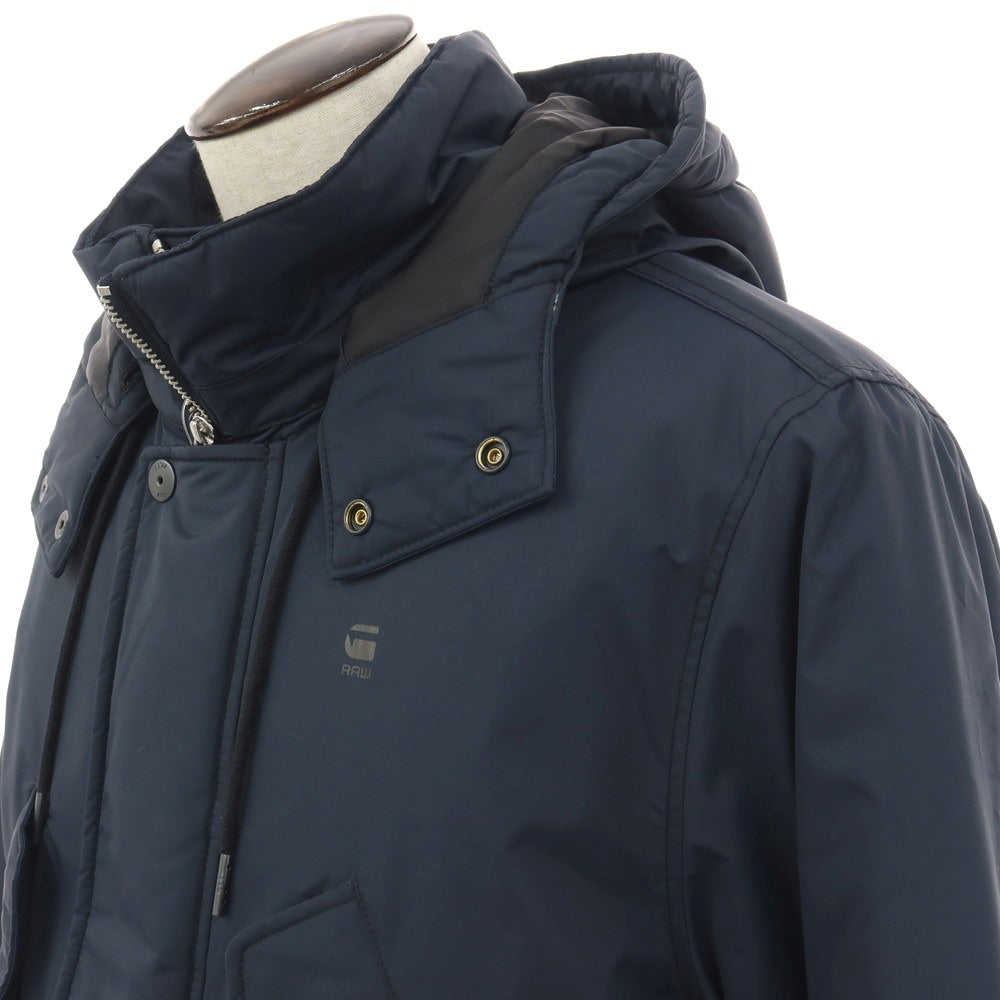 【新品】ジースターロウ G-STAR RAW VODAN PADDED HDD JKT ナイロン スタンドカラー 中綿ブルゾン ネイビー【サイズXL】【 状態ランクN 】【 メンズ 】
