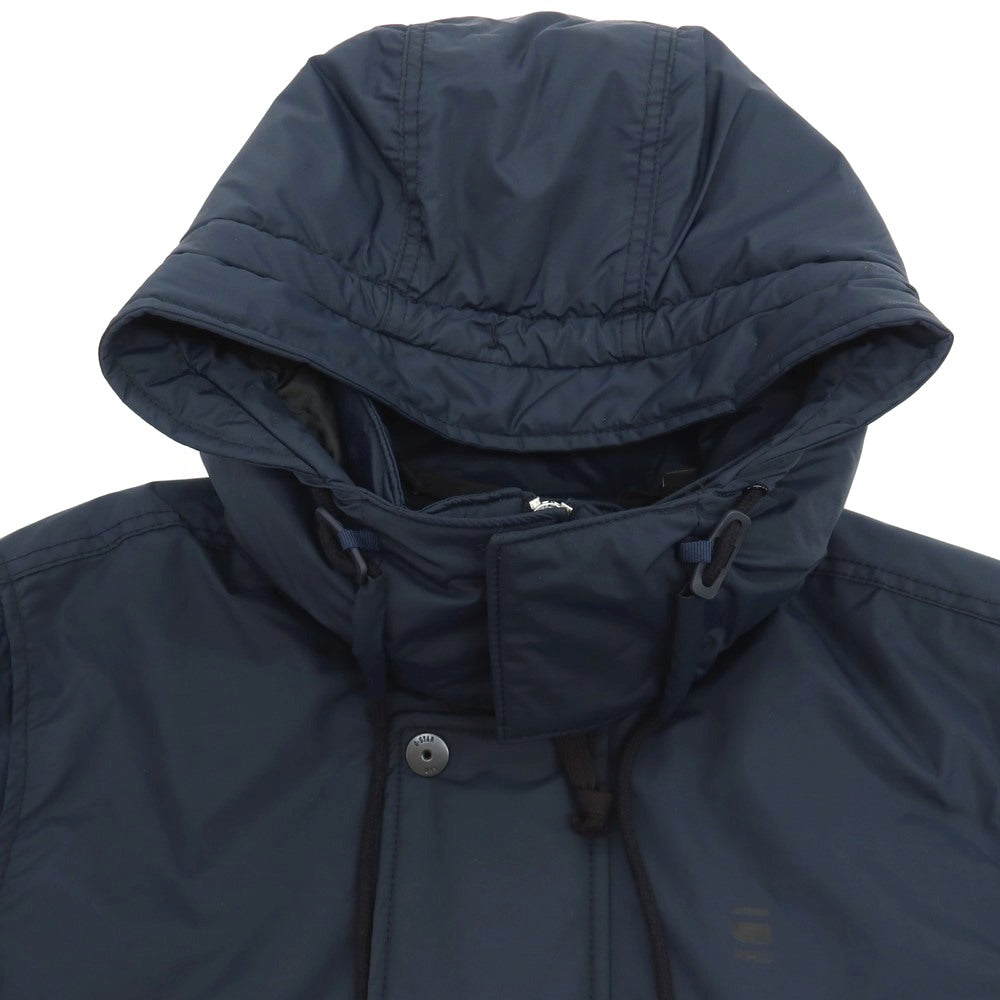 【新品】ジースターロウ G-STAR RAW VODAN PADDED HDD JKT ナイロン スタンドカラー 中綿ブルゾン ネイビー【サイズXL】【 状態ランクN 】【 メンズ 】