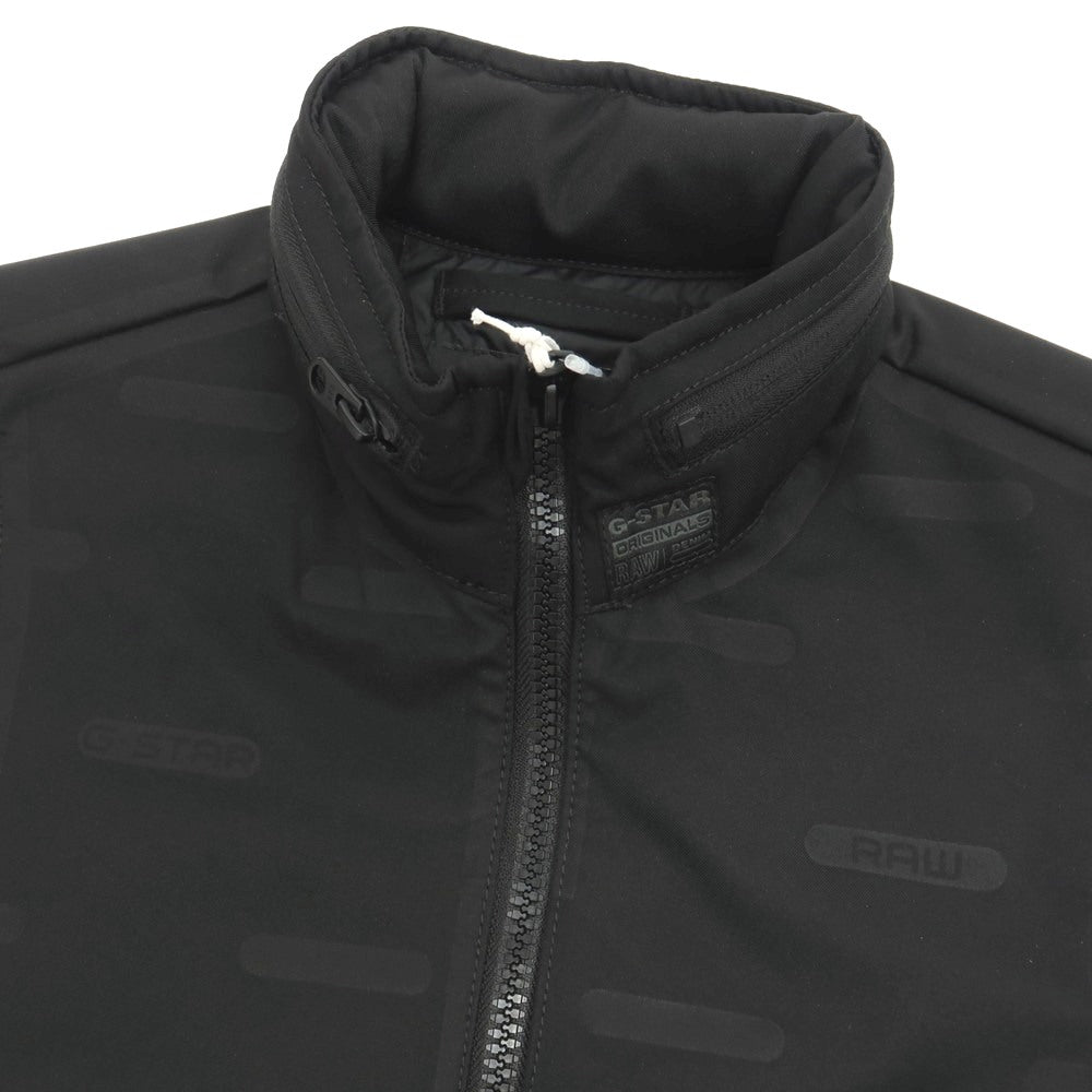 【新品】ジースターロウ G-STAR RAW 3D INFLATABLE BODY WARMER ポリエステル インフレータブルベスト ブラック【サイズXXS】【 状態ランクN 】【 メンズ 】