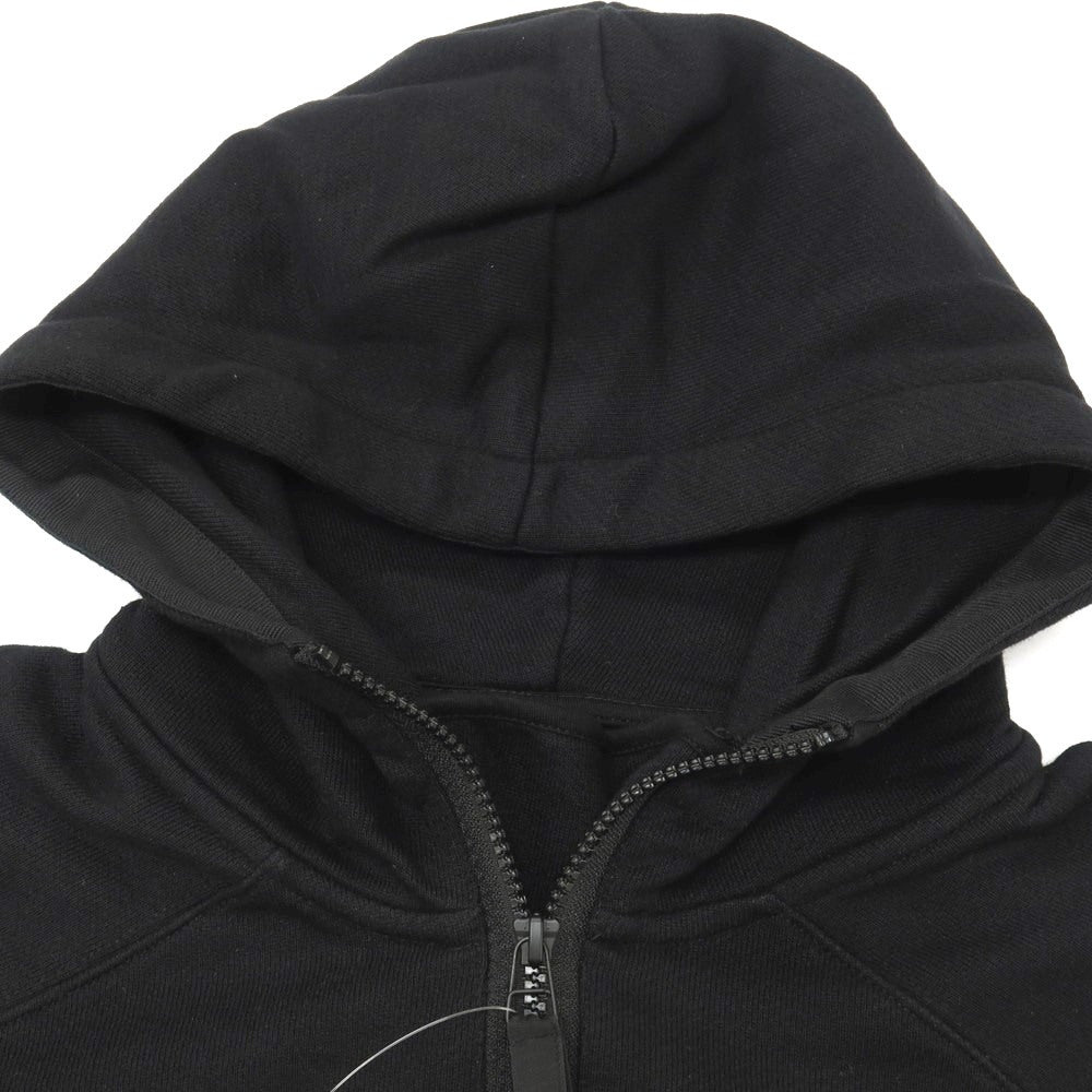 【新品】ジースターロウ G-STAR RAW コットン ハーフジップ プルオーバー パーカー ブラック【サイズXXS】【 状態ランクN 】【 メンズ 】