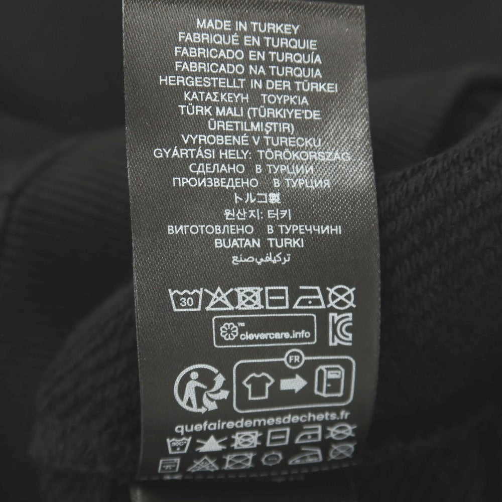【新品】ジースターロウ G-STAR RAW コットン ハーフジップ プルオーバー パーカー ブラック【サイズXXS】【 状態ランクN 】【 メンズ 】