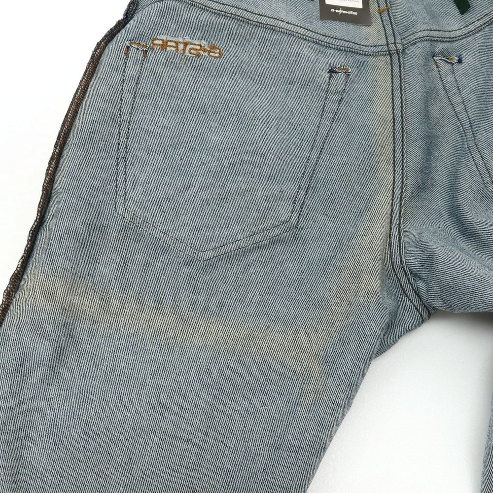 【新品アウトレット】ジースターロウ G-STAR RAW 3301 SLIM コットンポリウレタン デニムパンツ ジーンズ ブラックネイビー【サイズ29/32】【 状態ランクN- 】【 メンズ 】