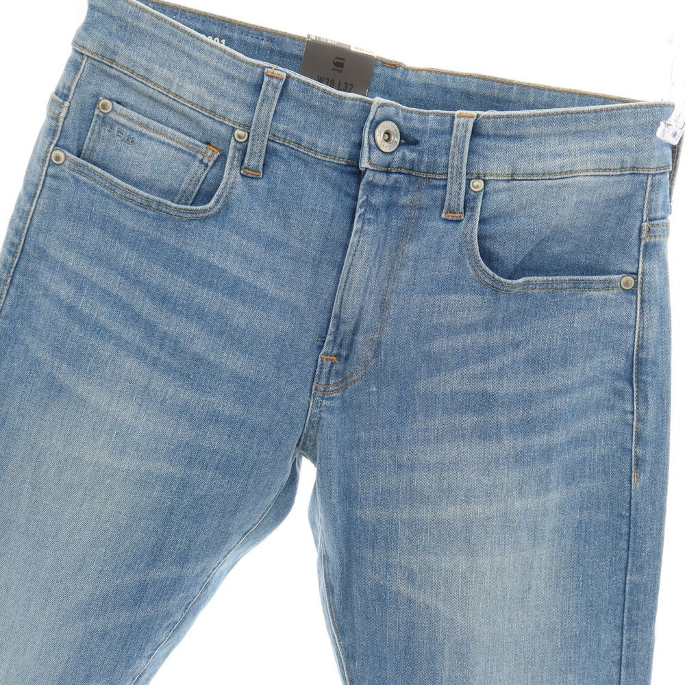 【新品アウトレット】ジースターロウ G-STAR RAW 3301 SKINNY ストレッチ コットン デニムパンツ ジーンズ ライトブルー【サイズ30/32】【 状態ランクN- 】【 メンズ 】