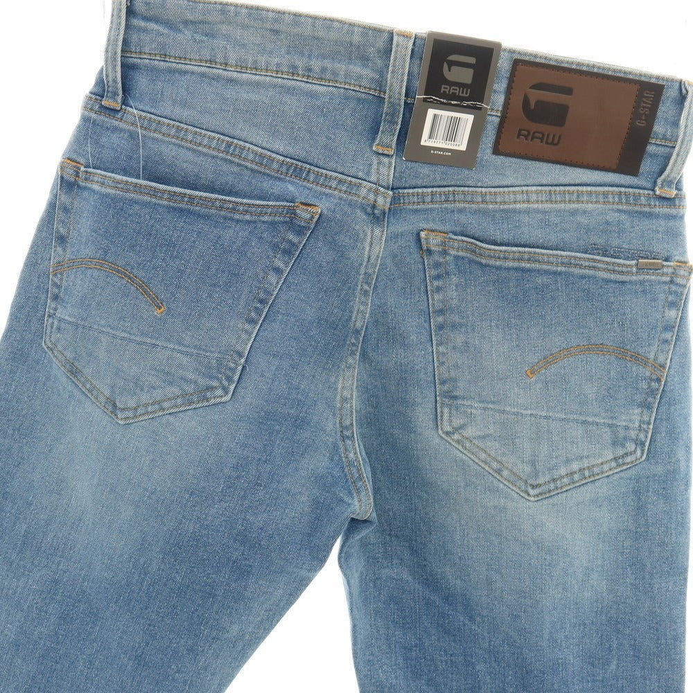 【新品アウトレット】ジースターロウ G-STAR RAW 3301 STRAIGHT ストレッチ コットン デニムパンツ ジーンズ ライトブルー【サイズ27/30】【 状態ランクN- 】【 メンズ 】