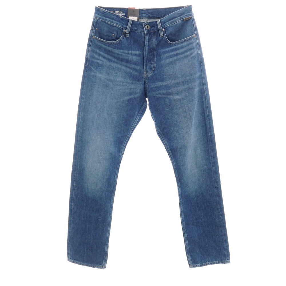 【新品】ジースターロウ G-STAR RAW TRIPLE A REGULAR STRAIGHT コットン デニムパンツ ジーンズ ブルー【サイズ29/32】【 状態ランクN 】【 メンズ 】