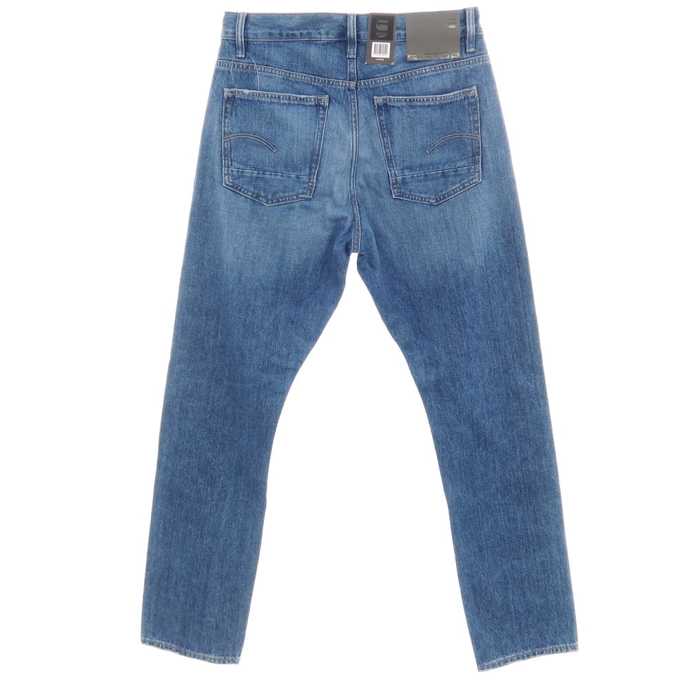 【新品アウトレット】ジースターロウ G-STAR RAW TRIPLE A REGULAR STRAIGHT コットン デニムパンツ ジーンズ ブルー【サイズ31/32】【 状態ランクN- 】【 メンズ 】