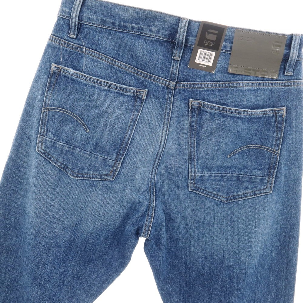 【新品アウトレット】ジースターロウ G-STAR RAW TRIPLE A REGULAR STRAIGHT コットン デニムパンツ ジーンズ ブルー【サイズ31/32】【 状態ランクN- 】【 メンズ 】