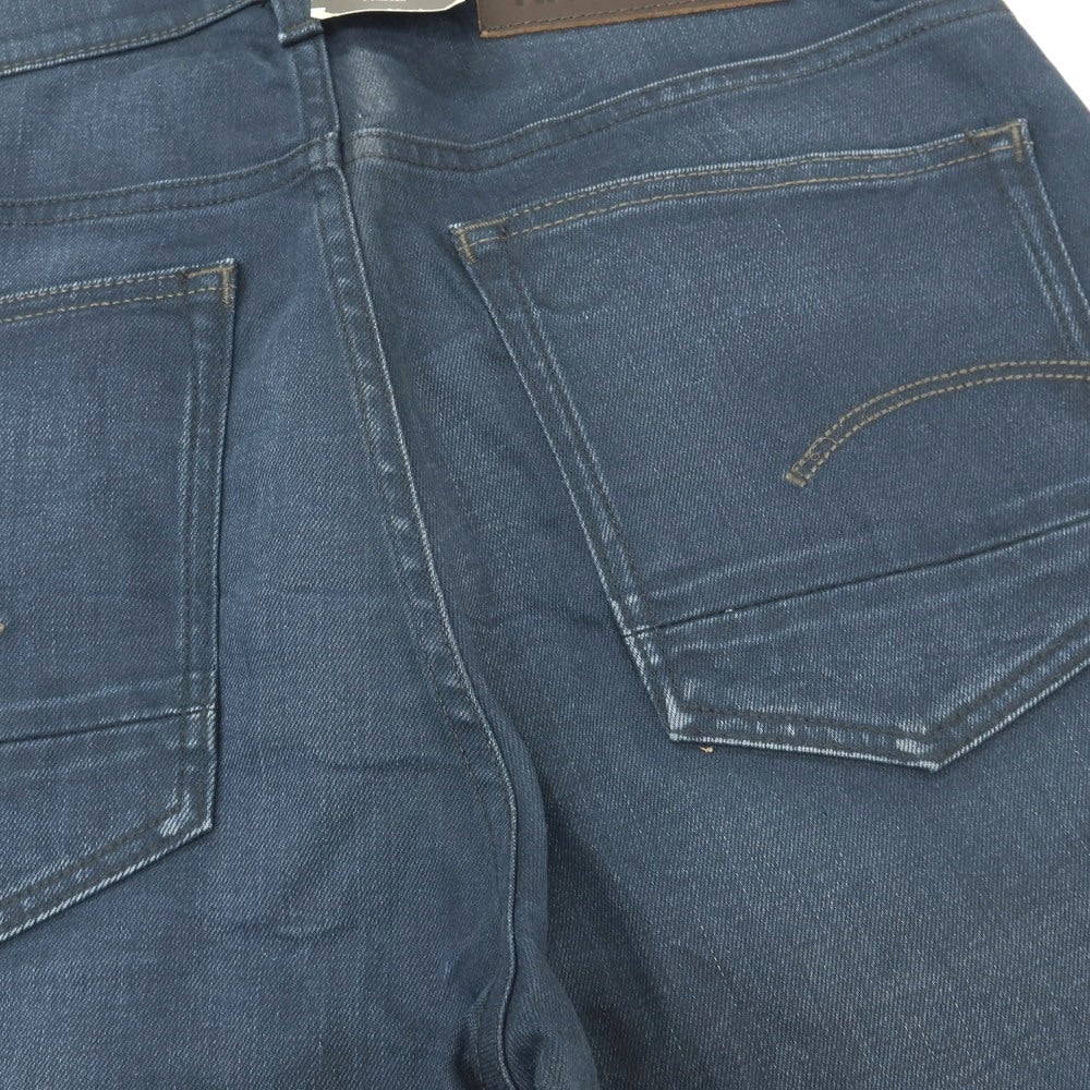 【新品アウトレット】ジースターロウ G-STAR RAW A-STAQ TAPERED コーディング加工 デニムパンツ ジーンズ ネイビー【サイズ29/32】【 状態ランクN- 】【 メンズ 】