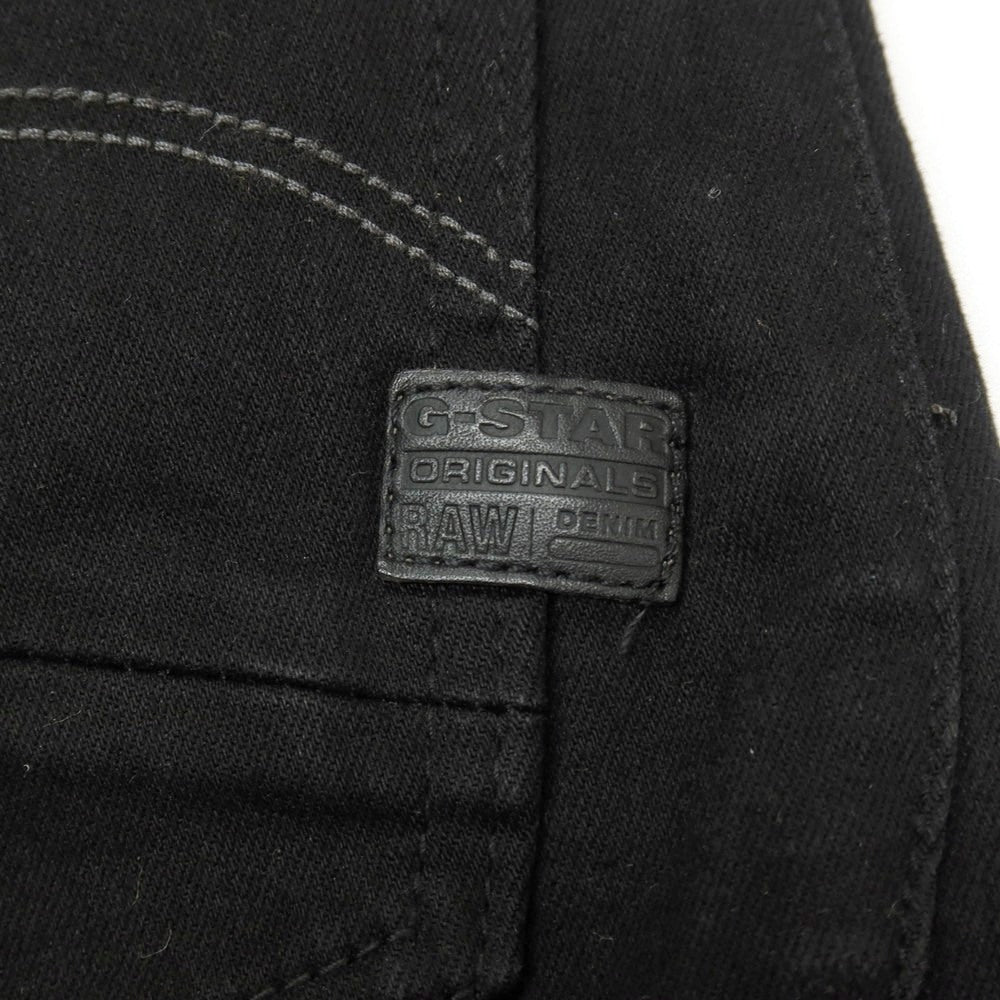 【新品】ジースターロウ G-STAR RAW MOTAC-O DC 3D SKINNY ストレッチ デニムパンツ ブラック【サイズ26/30】【 状態ランクN 】【 メンズ 】