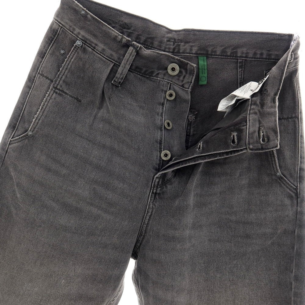 【新品アウトレット】ジースターロウ G-STAR RAW WORKER CHINO RELAXED SHORT コットン デニム ショートパンツ ブラック(グレー)【サイズ28】【 状態ランクN- 】【 メンズ 】