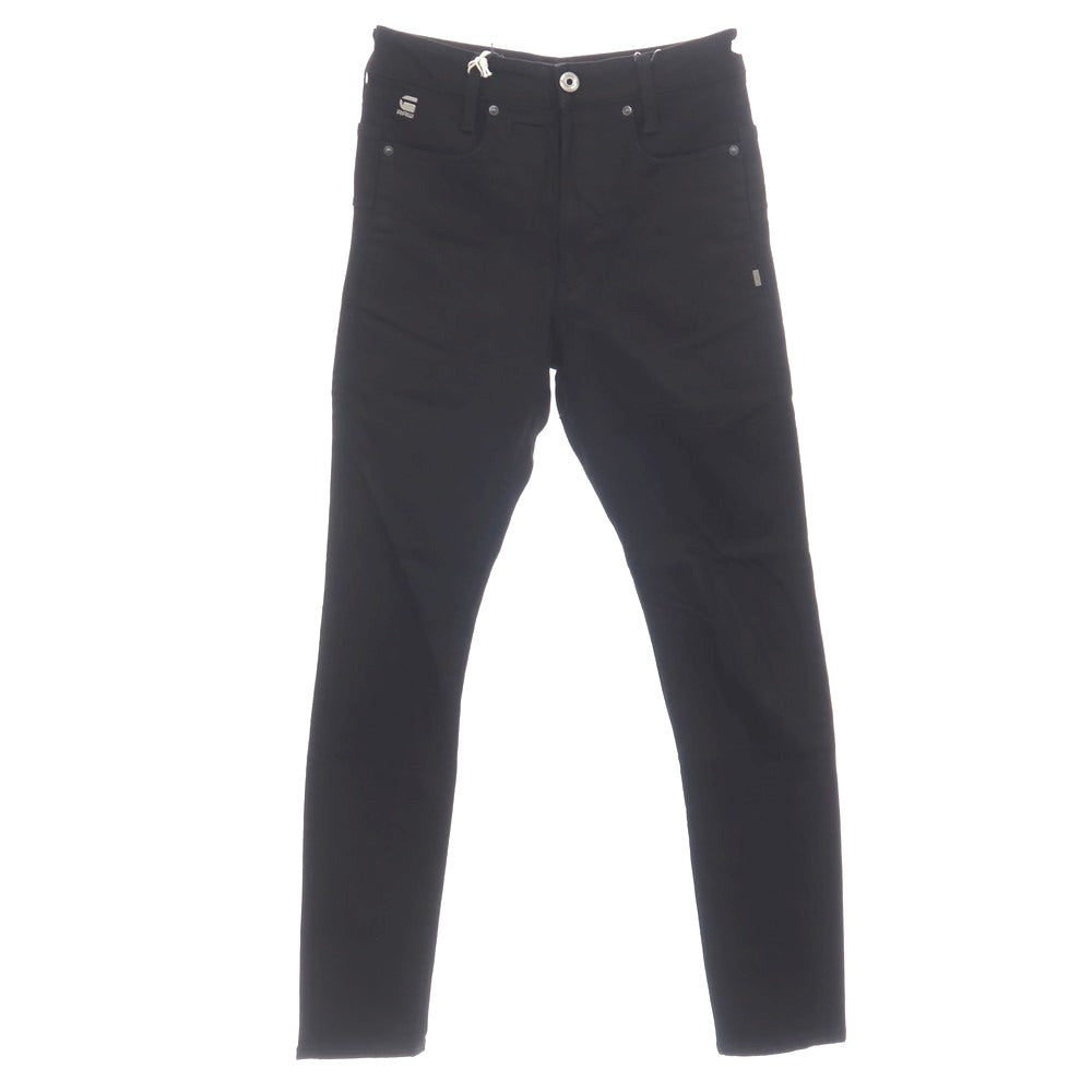 【新品】ジースターロウ G-STAR RAW D-STAQ 3D SLIM ストレッチ コットン デニムパンツ ブラック【サイズ26/32】【 状態ランクN 】【 メンズ 】