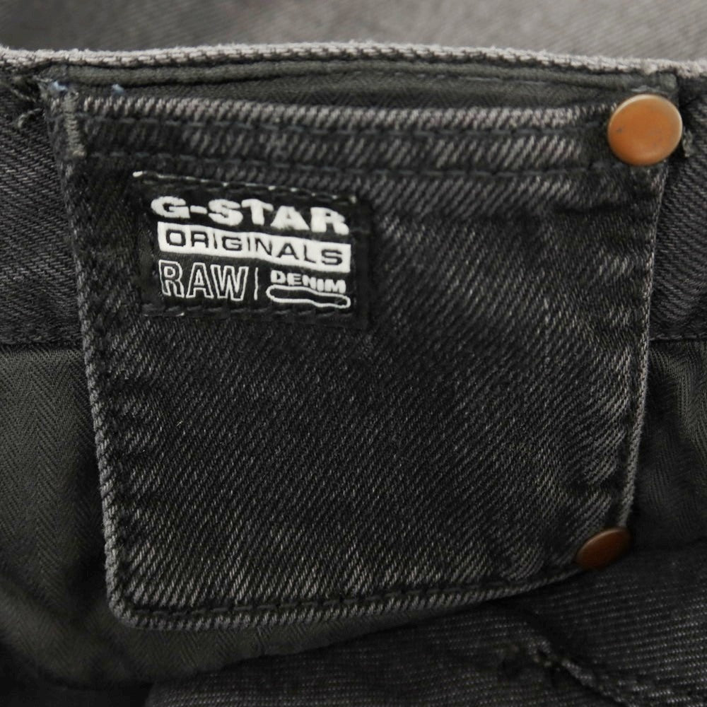 【新品アウトレット】ジースターロウ G-STAR RAW WORKER CHINO RELAXED SHORT デニム ショートパンツ ブラック(グレー)【サイズ28】【 状態ランクN- 】【 メンズ 】