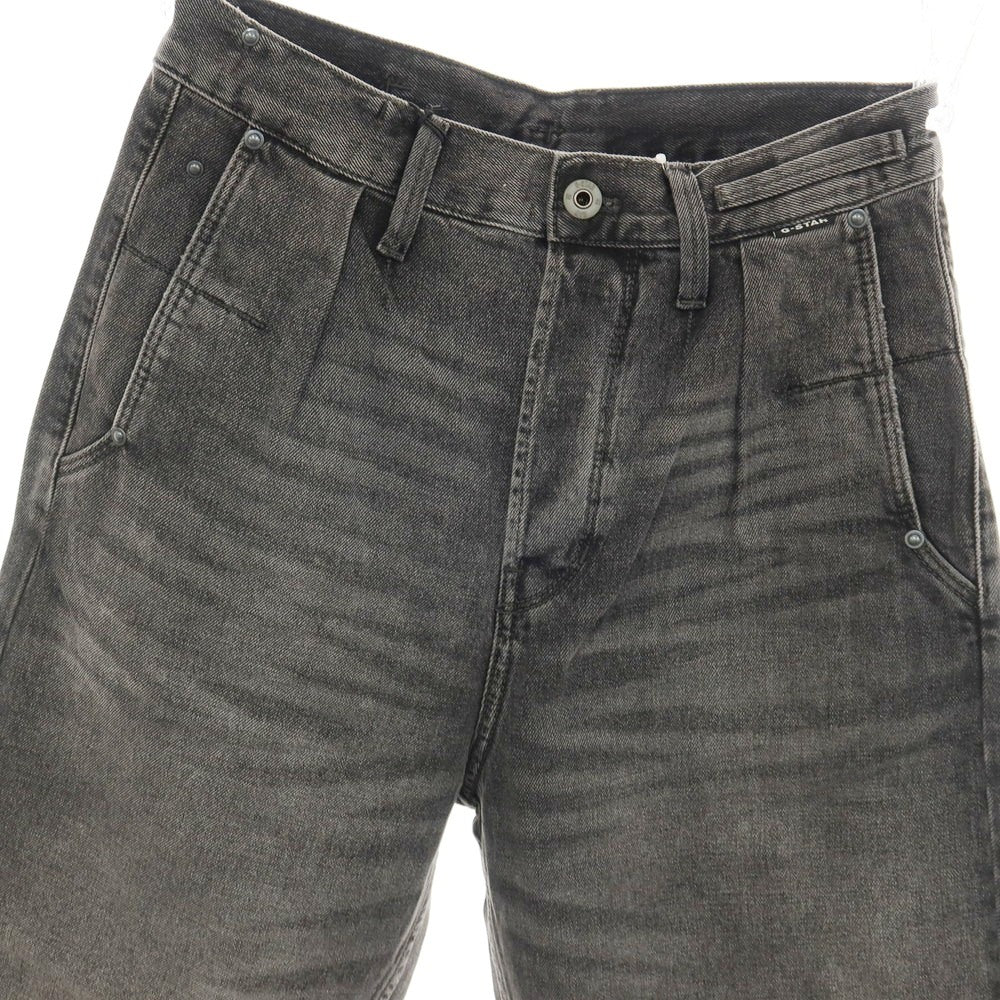 【新品アウトレット】ジースターロウ G-STAR RAW WORKER CHINO RELAXED SHORT デニム ショートパンツ ブラック(グレー)【サイズ28】【 状態ランクN- 】【 メンズ 】