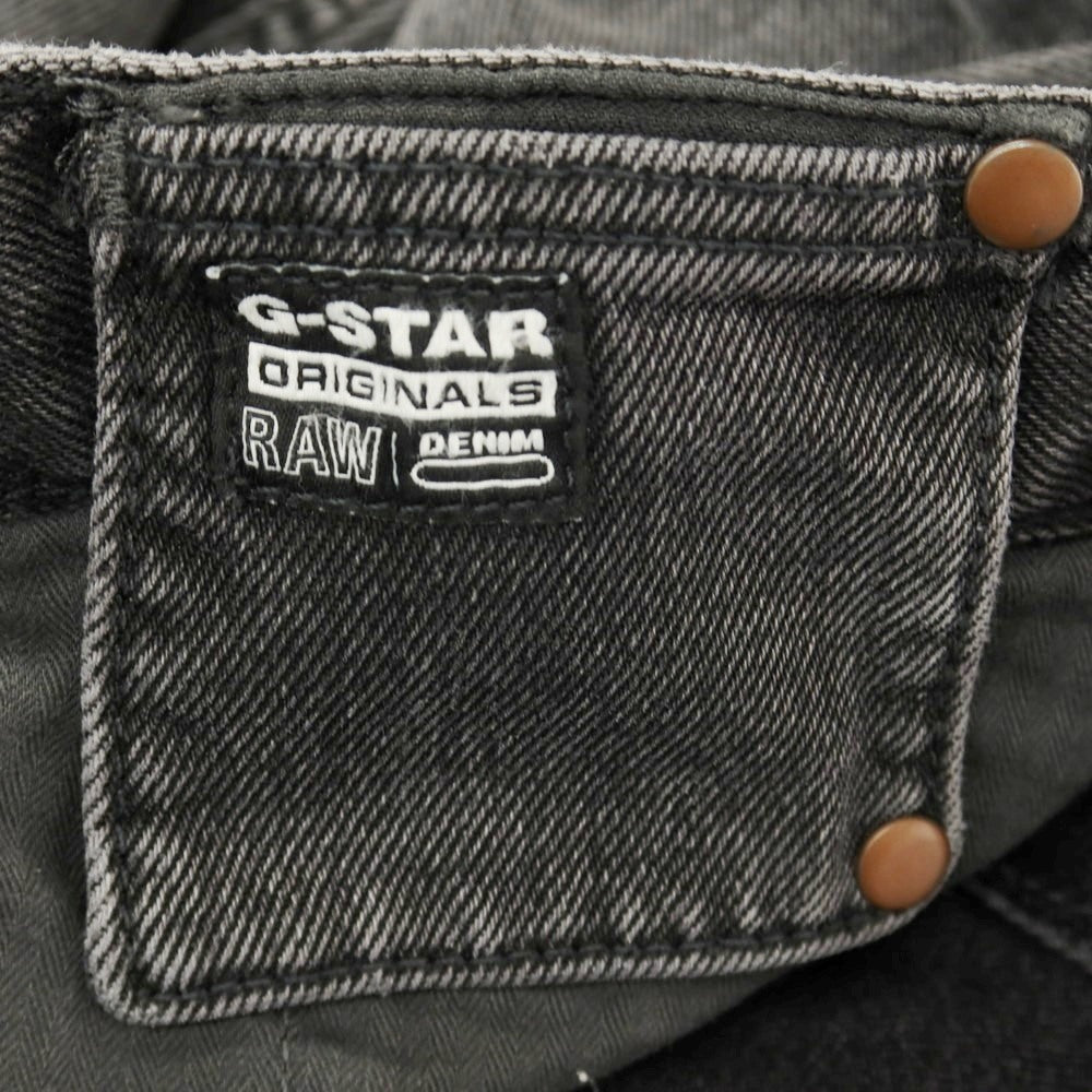 【新品アウトレット】ジースターロウ G-STAR RAW WORKER CHINO RELAXED SHORT デニム ショートパンツ ブラック(グレー)【サイズ28】【 状態ランクN- 】【 メンズ 】