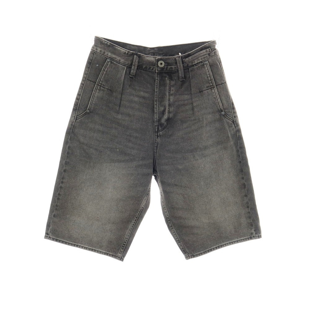 【新品アウトレット】ジースターロウ G-STAR RAW WORKER CHINO RELAXED SHORT デニム ショートパンツ ブラック(グレー)【サイズ28】【 状態ランクN- 】【 メンズ 】