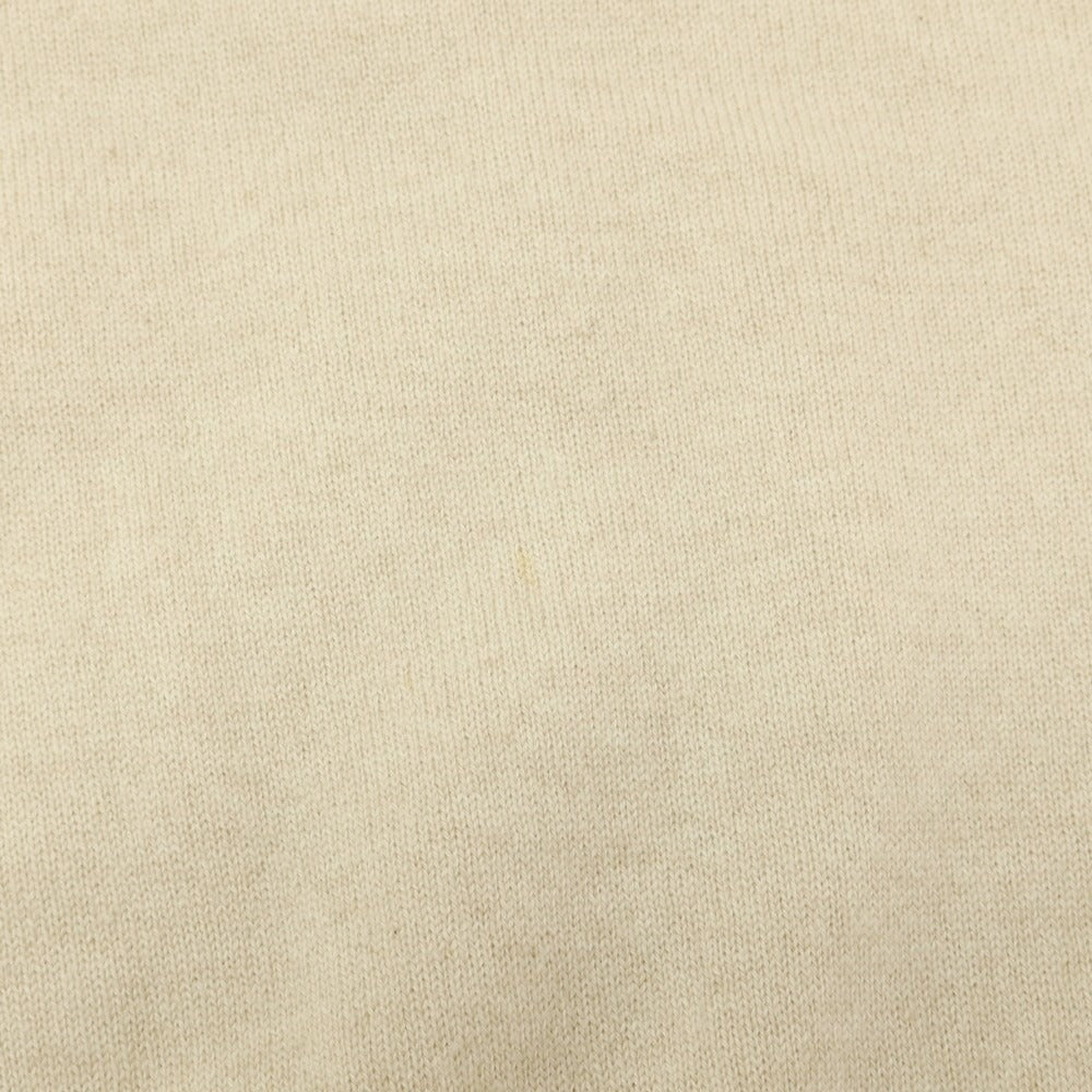 【中古】ブルネロクチネリ Brunello Cucinelli カシミヤ ボタンダウン 長袖 ポロニット ベージュ【サイズ48】【 状態ランクB 】【 メンズ 】