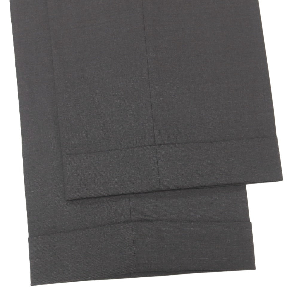 【中古】キートン Kiton ウール ドレススラックスパンツ ダークグレー【サイズ48】【 状態ランクB 】【 メンズ 】
