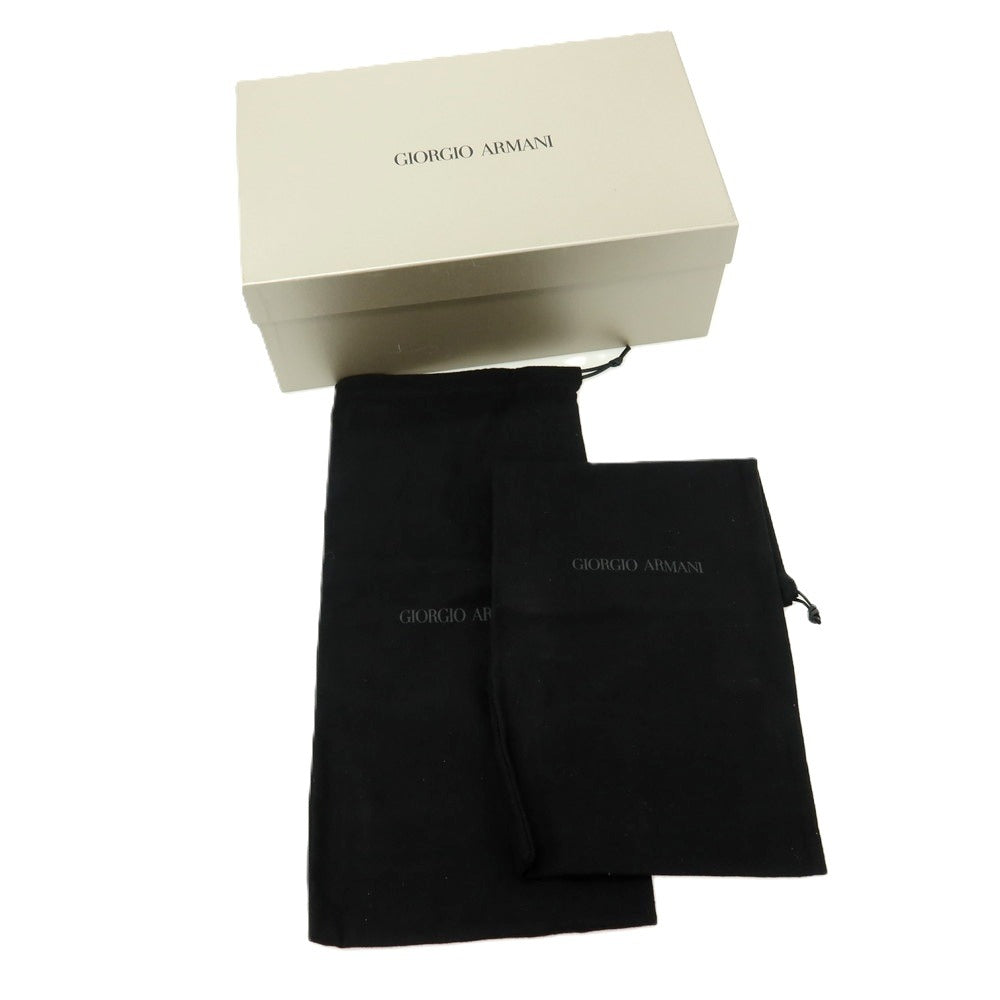 【中古】ジョルジオアルマーニ GIORGIO ARMANI 2026年春夏 コットン系 ローファー ベージュ【サイズ7】【 状態ランクB 】【 メンズ 】
