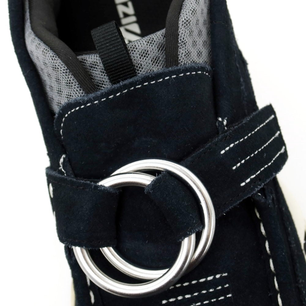 【中古】ミズノ Mizuno × 小林節正 WAVE PROPHECY RING MOC スエード スニーカー ブラック【サイズ27cm】【 状態ランクB 】【 メンズ 】