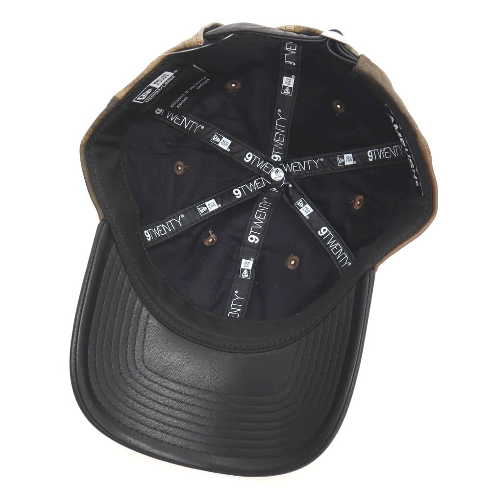 【中古】【未使用】アンブッシュ AMBUSH × NEW ERA 2026年春夏 ポリエステル 9TWENTY キャップ 帽子 ブラウン【サイズM/L】【 状態ランクS 】【 メンズ 】