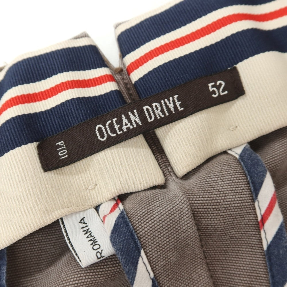 【中古】ピーティーゼロウーノ PT01 OCEAN DRIVE コットン カジュアルスラックスパンツ アッシュブラウン【サイズ52】【 状態ランクC 】【 メンズ 】