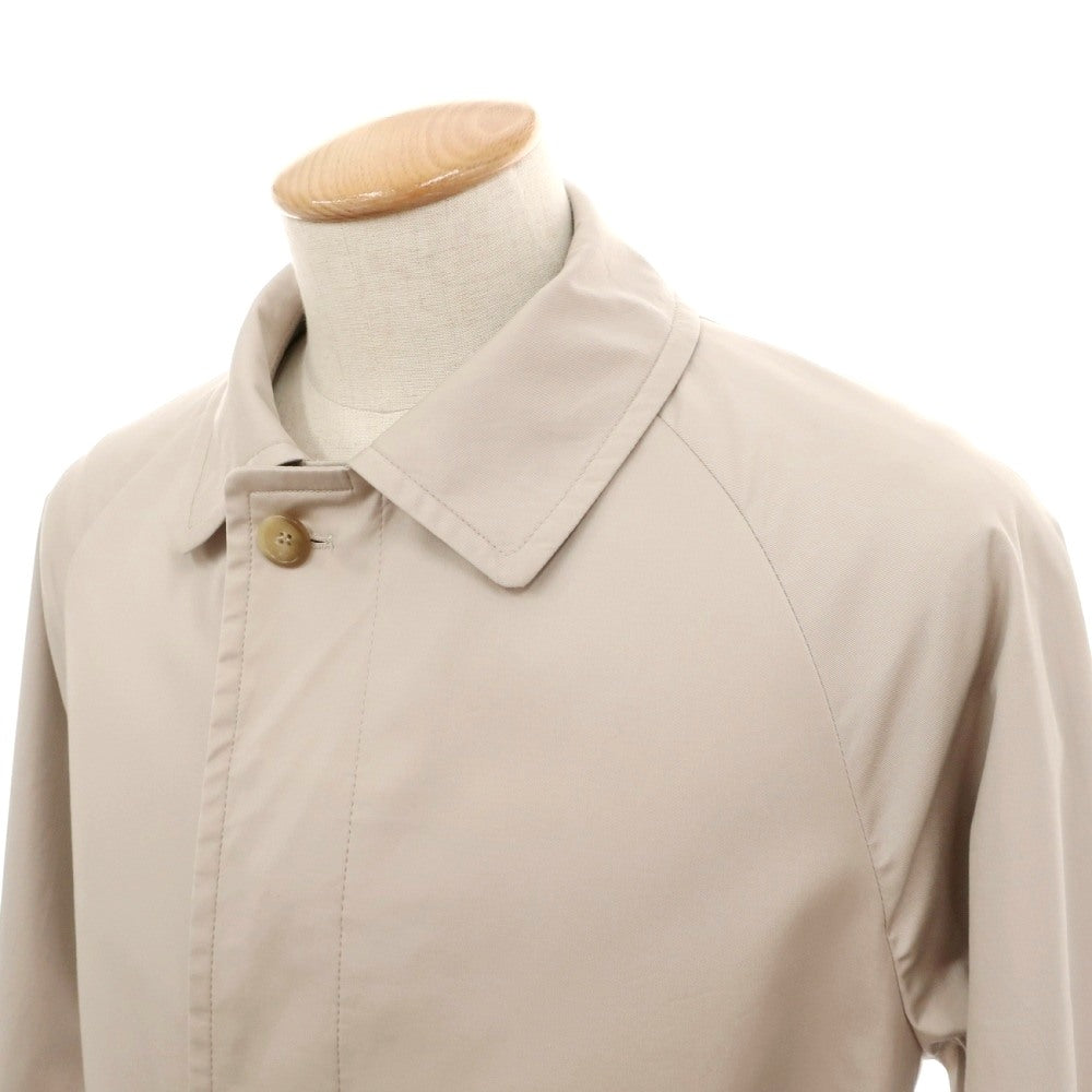 【中古】タリアトーレ TAGLIATORE SALOMON/S ST ストレッチ コットン ステンカラーコート ピンクグレージュ系【サイズ44】【 状態ランクB 】【 メンズ 】
