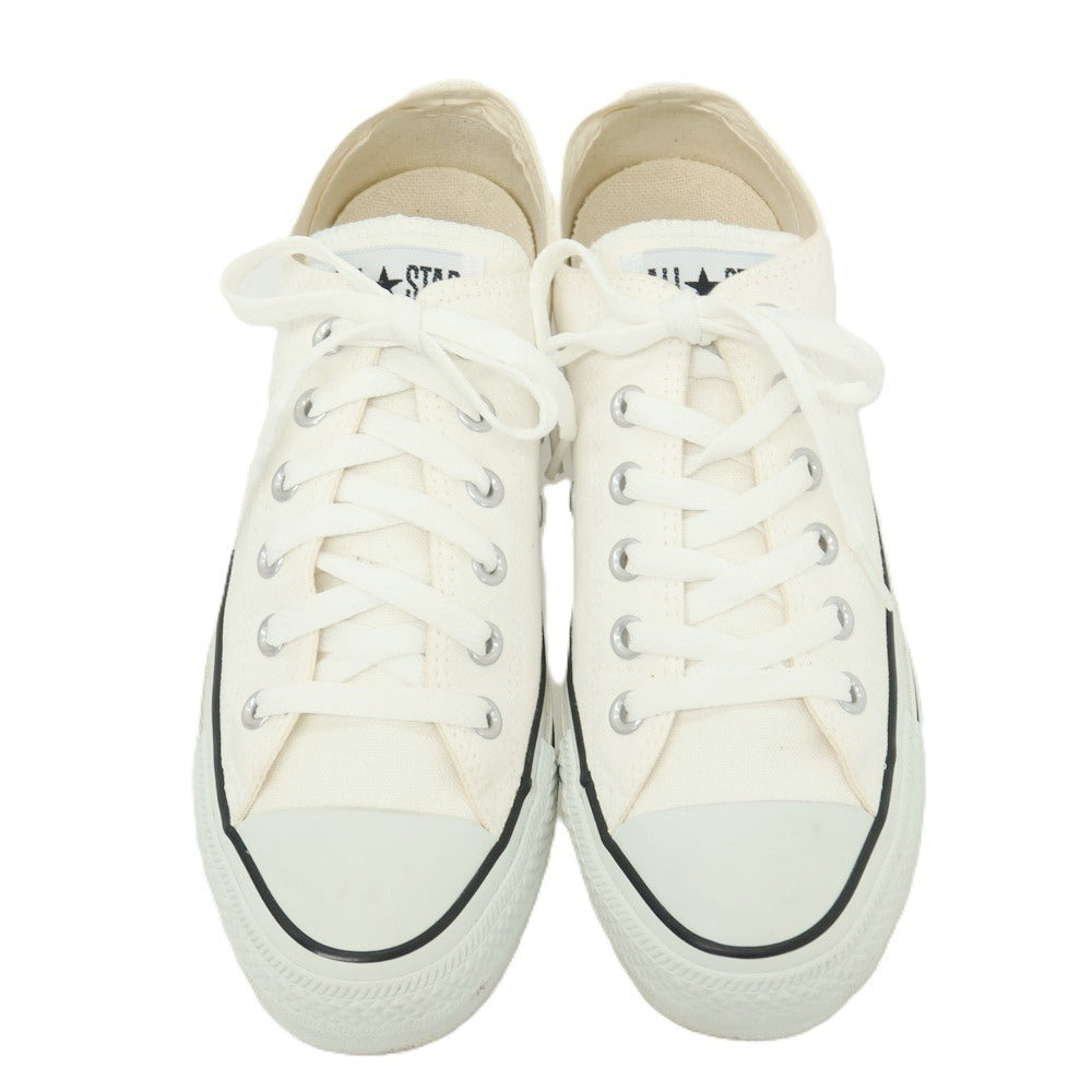 【中古】コンバース CONVERSE キャンバス スニーカー ホワイト【サイズ25.5】【 状態ランクB 】【 メンズ 】
