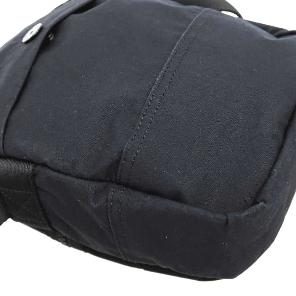 【中古】ストーンアイランド STONE ISLAND コットン ショルダーバッグ ブラック【 状態ランクB 】【 メンズ 】