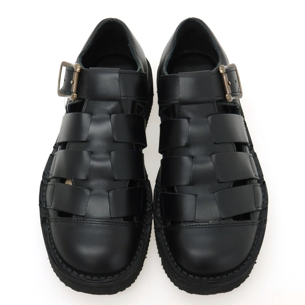 【中古】【未使用】ダナー Danner Pittock Gurukha レザー サンダル ブラック【サイズ25】【 状態ランクS 】【 メンズ 】