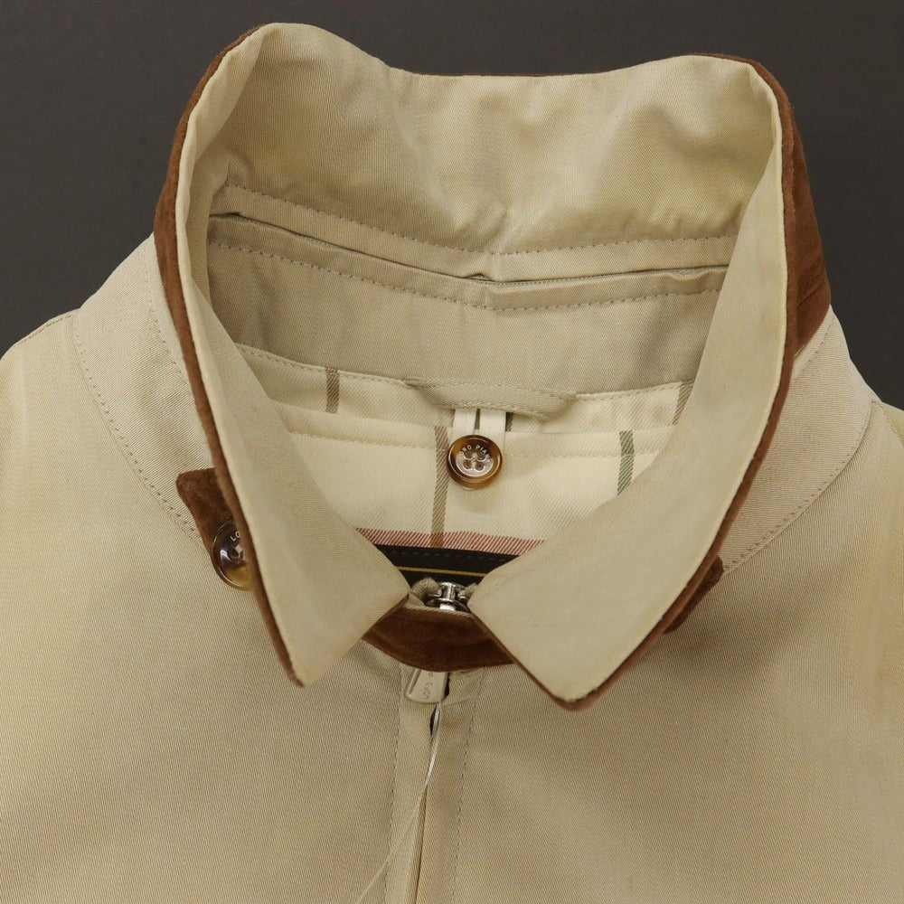【中古】ロロピアーナ Loro Piana コットンナイロン 2WAY スイングトップ ベージュ【サイズM】【 状態ランクD 】【 メンズ 】
