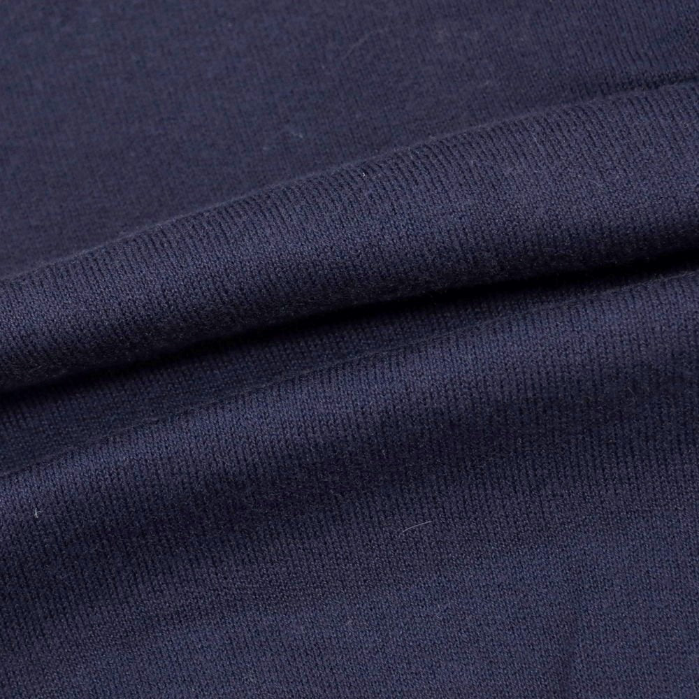 【中古】ブルネロクチネリ Brunello Cucinelli ハイゲージ コットン Vネック プルオーバーニット パープルネイビー【サイズ46】【 状態ランクC 】【 メンズ 】